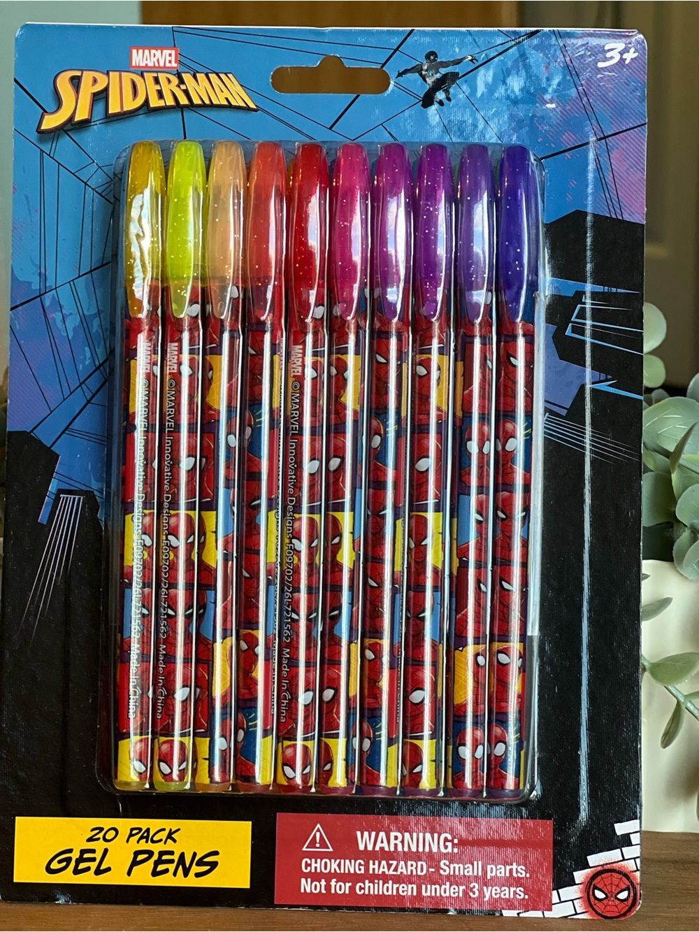 Spider-Man Gel Pens